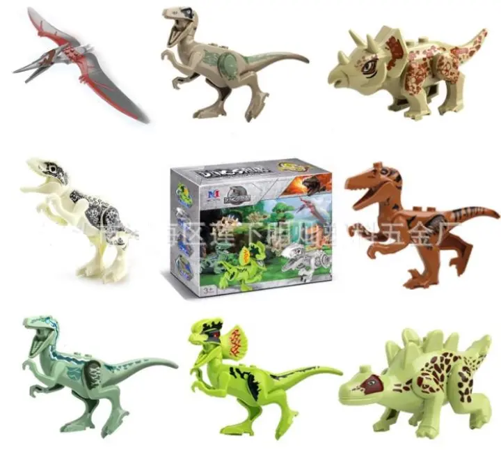 dinosaur building block toys