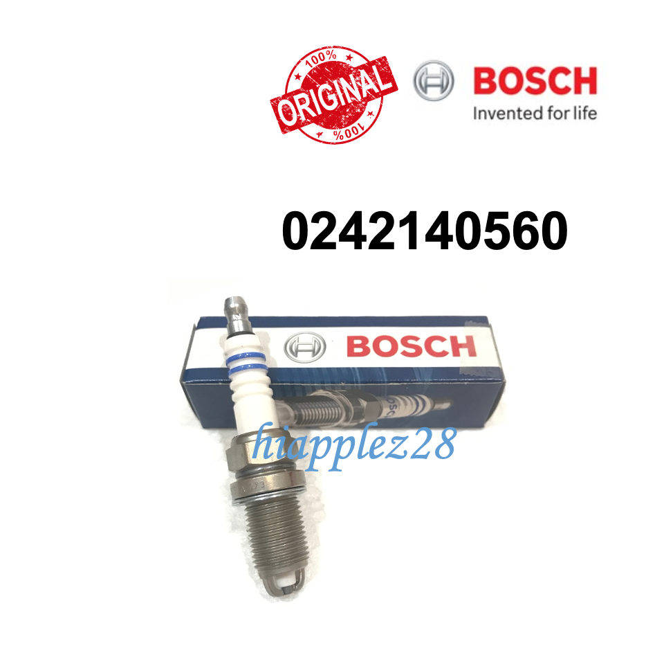 BOSCH Zündkerze 0 242 140 565 - 0242140565 Für 12290-6A0-A01, 17,26