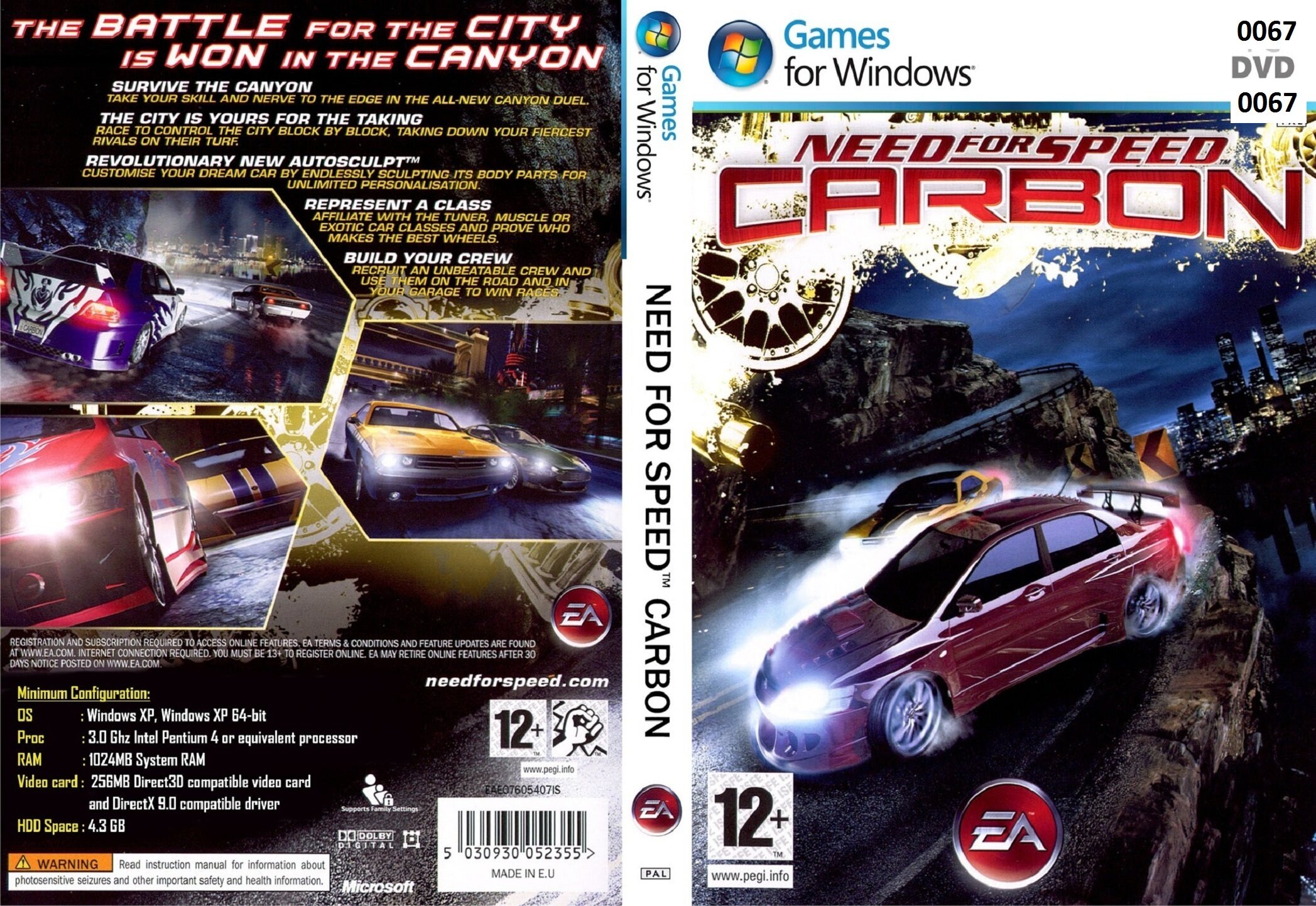 Need For Speed Carbon / PC-DVD-ROM NEW