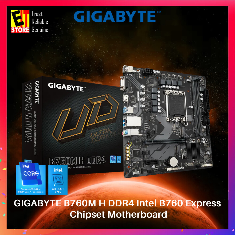 Placa de baza GIGABYTE B760M H DDR4 - PC Garage