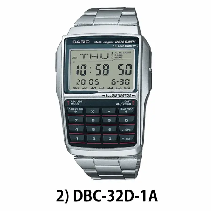 vintage calculator watches