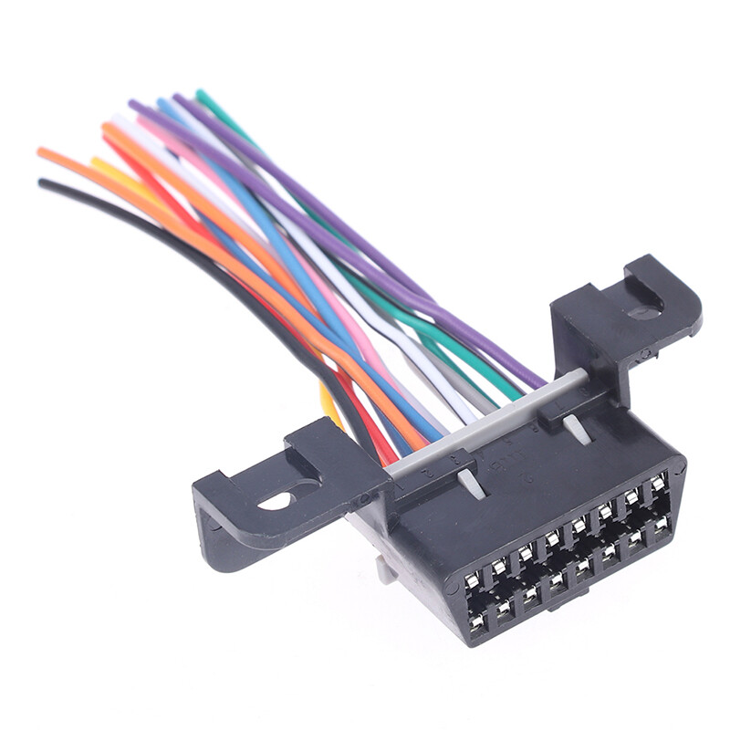 16 Pin OBD2 Cable Female Extension Connector OBD 2 Adapter Cable