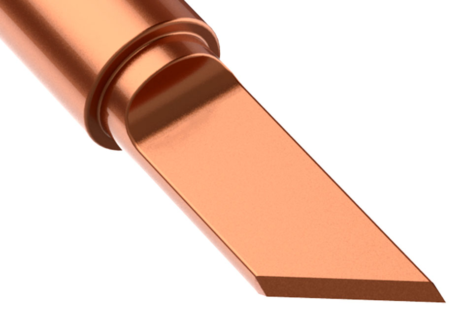 5Pcs Pure Copper Iron Tip 900M-T Soldering Tip Rework Station