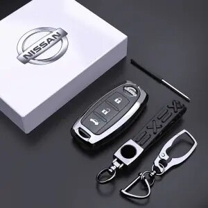 Nissan zinc alloy key case car remote key holder for terra almera sentra frontier