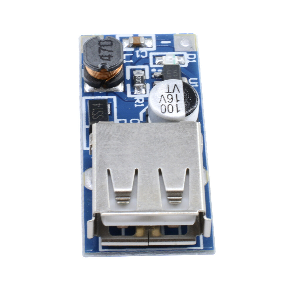 Aideepen Bo Mạch Tăng Tốc Màu Xanh Dương 0.9-5V, Mô Đun Tăng Cường Điện Thoại Di Động USB 0.9-5V Sang 5V