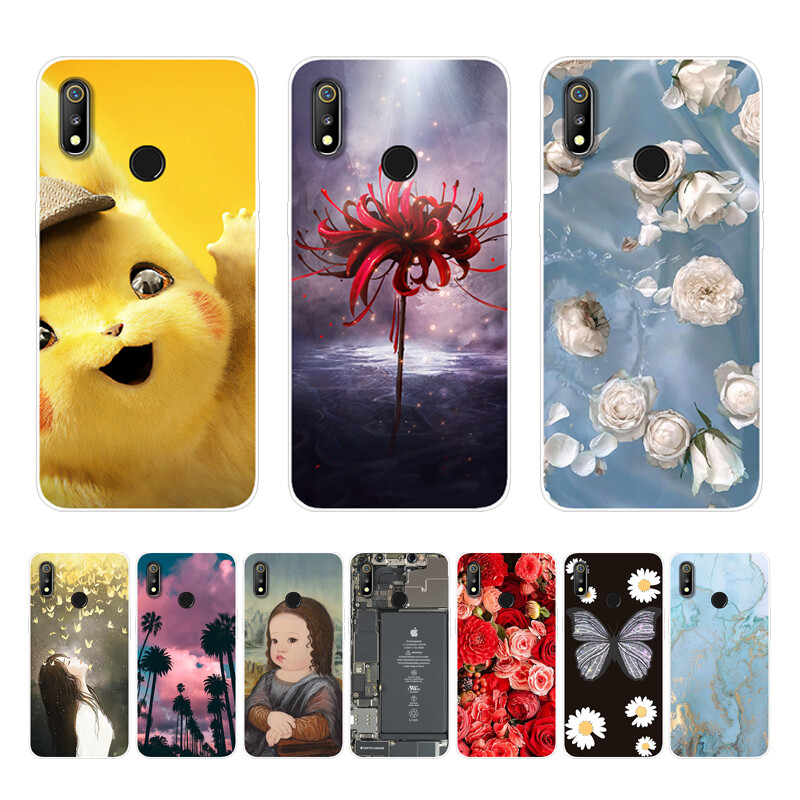OPPO  Realme 3 Case Soft Cartoon Back Cover OPPO  Realme 3 Casing OPPO  Realme 3 Phone Case