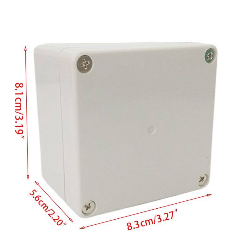 Vỏ Bọc Chống Thấm Nước Hộp Nối Điện Đầu Nối Cáp Dây Đầu Cuối 83x81x56mm