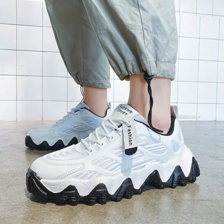 comfortable chunky sneakers
