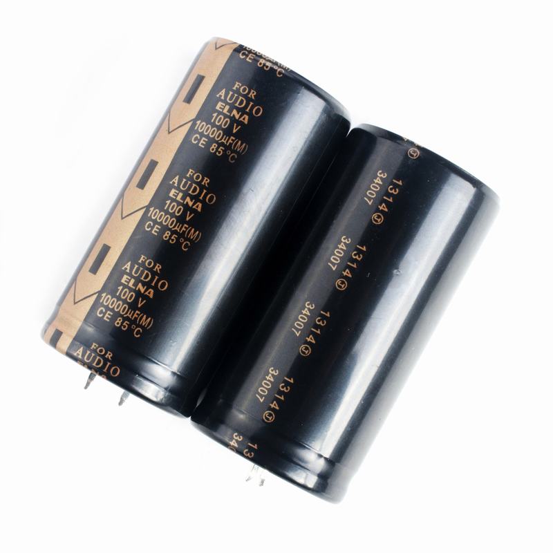 Elna lao series for audio 100v 10000uf 85°c 35x70mm electrolytic capacitor