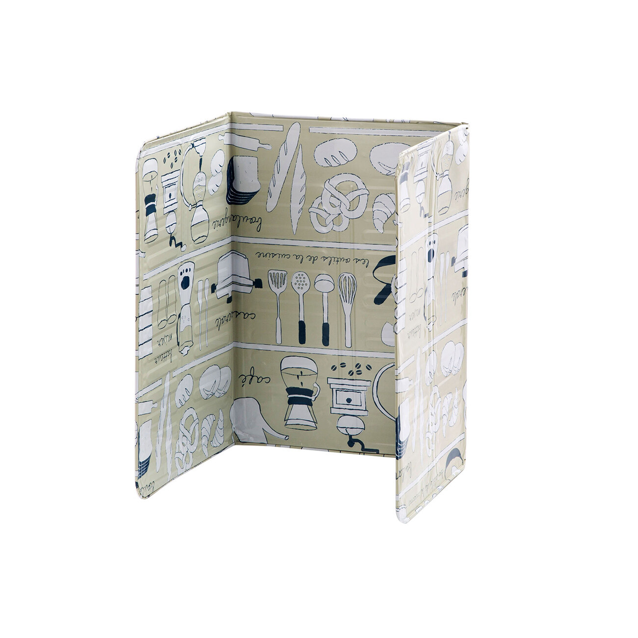 CNMF Aluminum Foil Oil Baffle for Gas Stove Insulation Board Kitchen Cooking Stove Splash Oil Baffle