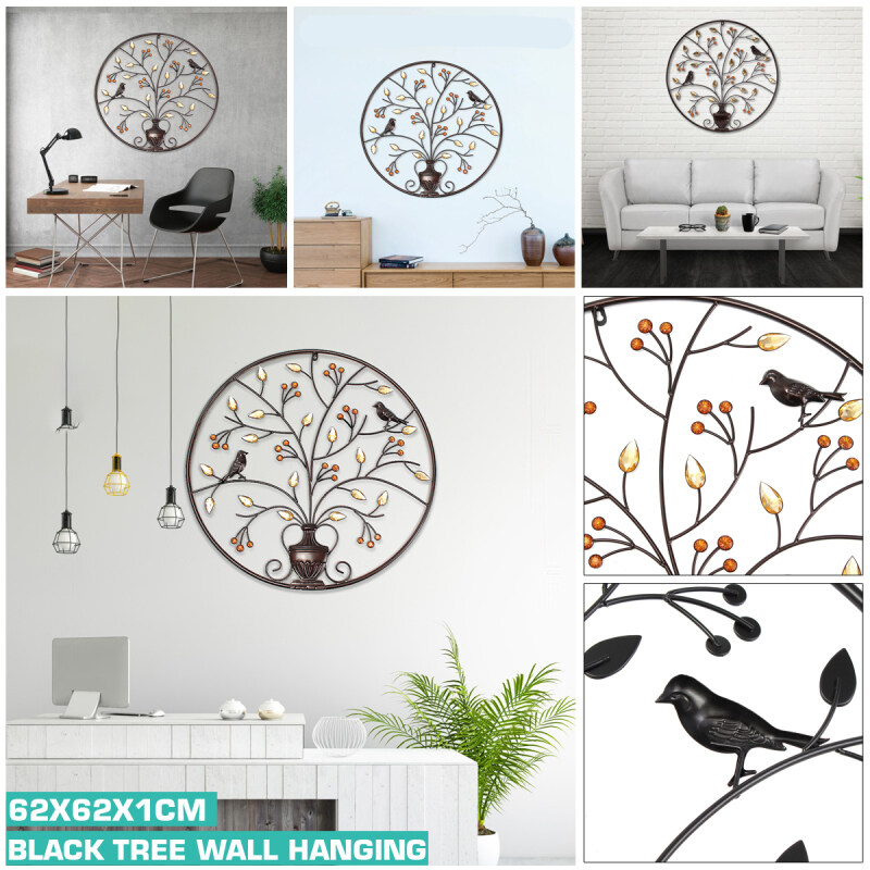 3D Stereo Bird Iron Treo Tường Trang Trí Nội Thất Gia Đình Trang Trí Thủ Công Trang Chủ Phòng Khách Phông Nền Tường Phụ Kiện Trang Trí