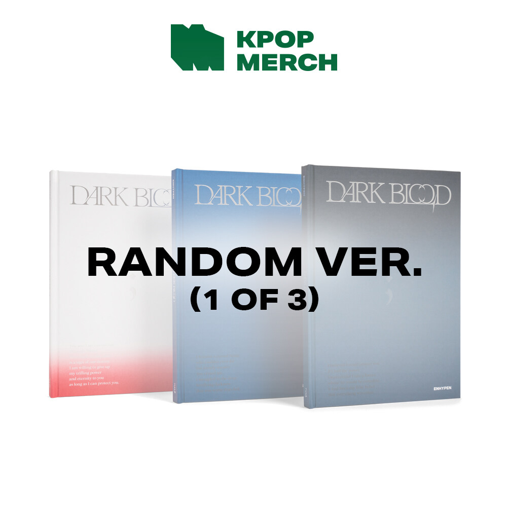 ENHYPEN - 4th mini album [ DARK BLOOD ] Kpopmerch Original Item