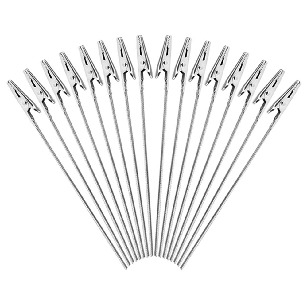 Non-Insulated Alligator Clips Alligator Clips Crocodile Clip Electric Test Clip Metal Clip Wire Rope Clip