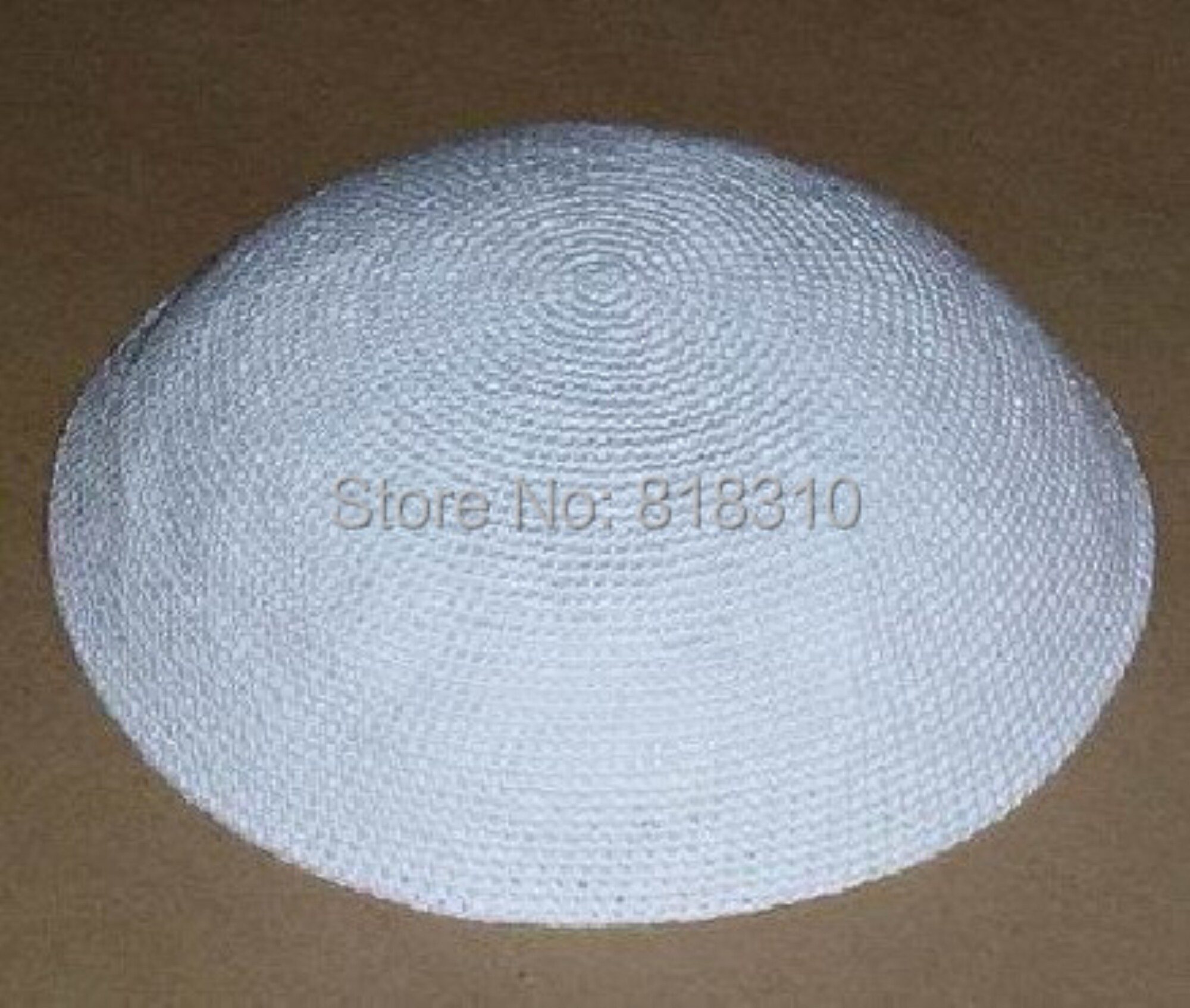 {hot} BIG SIZE HIGH QUALITY HANDMADE KNITTED YARMULKE KIPPAH