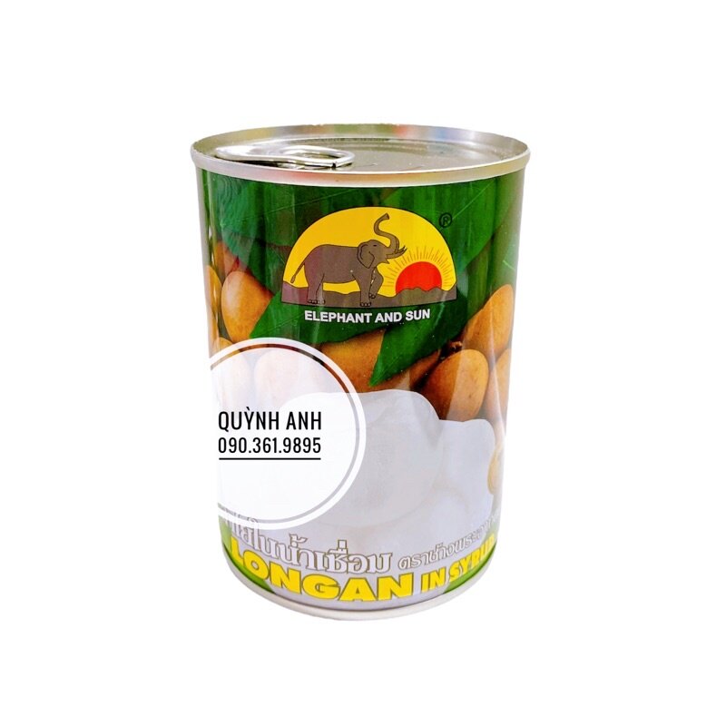 Nhãn Ngâm Nước Đường Thái Lan 565G