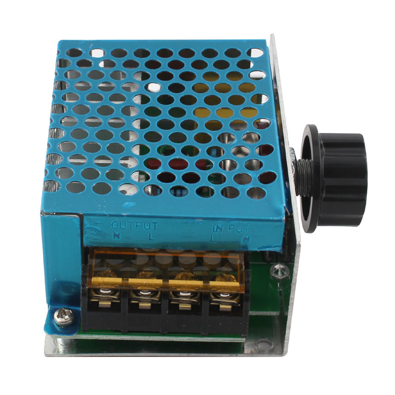 AC 220V 4000W SCR Voltage Regulator Dimming Dimmers Motor Speed Controller Thermostat Electronic Voltage Regulator Module