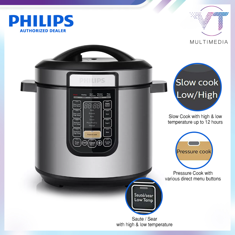 Philips All in One Pressure Cooker HD2137/62 Lazada