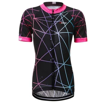 pink cycling top