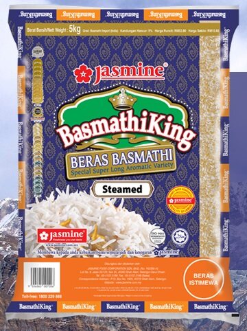 Jasmine King Beras Basmathi Special Super Long Rice 5kg Lazada
