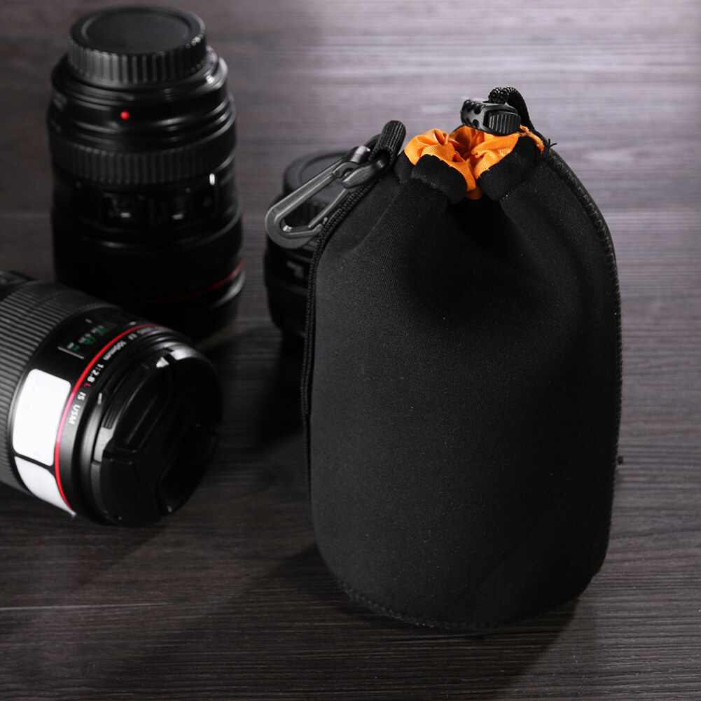 Túi Đựng Ống Kính Máy Ảnh SLR Cao Su Tổng Hợp Không Thấm Nước Túi Bảo Vệ Mềm Chống Sốc