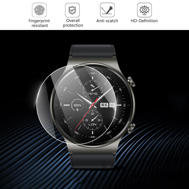For Xiaomi Watch S1 Tempered Glass Screen Protector Anti-scratch Cover