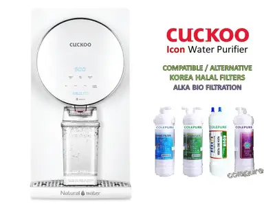 Compatible Cuckoo ICON Water Dispenser Purifier Korea Halal Filter Cartridge