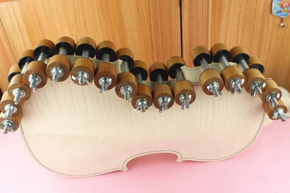 20 Pcs Simple Root Violin Viola Glueing Clamp Violin Making Tools
