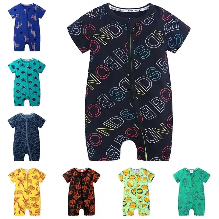 short sleeve baby sleepsuits