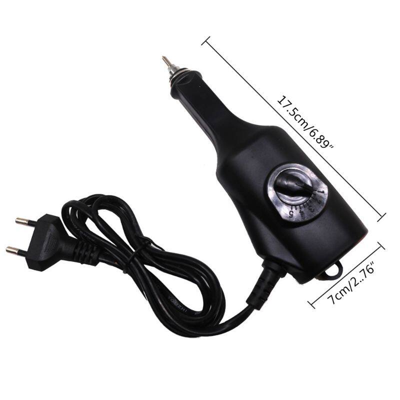 220V Electric Engraving Carving Pen Plotter Machine Chisel Tips on Metal Wood Glass Plastic Ceramic