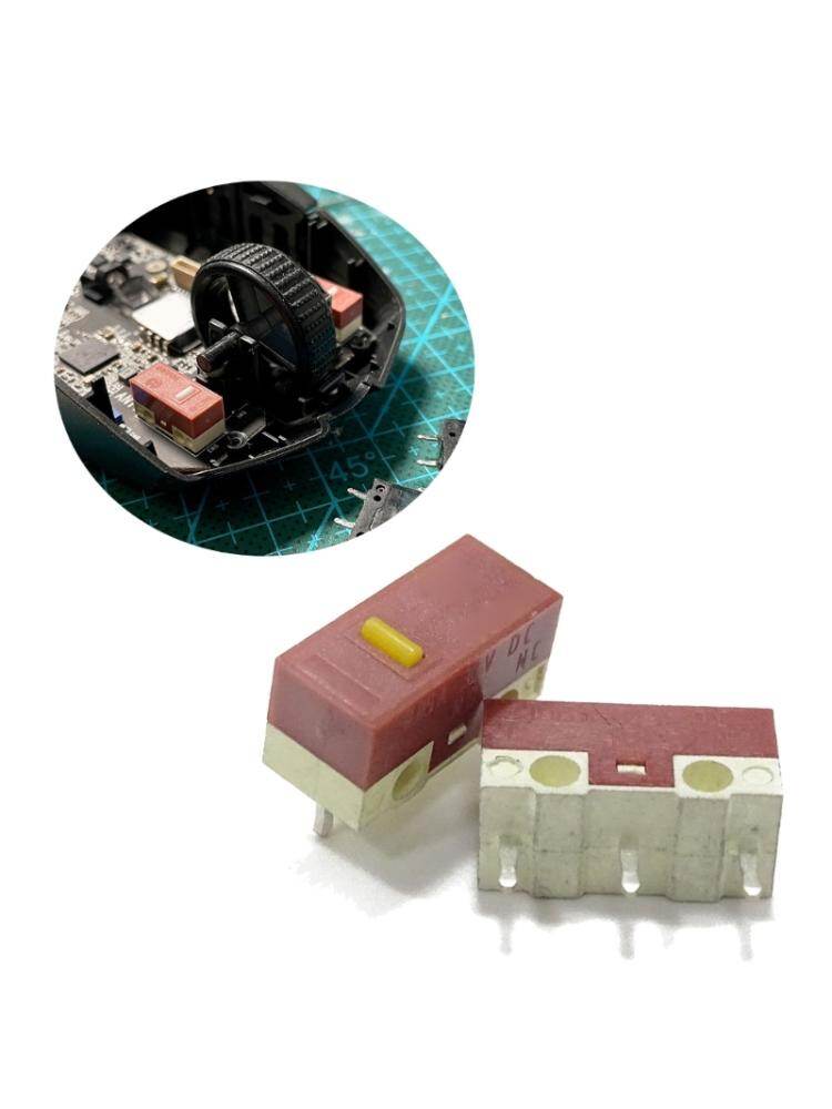 【New Arrival】 2/10Pcs Mouse Momentary Push Button Micro Limit Switch 3Pins 30Million for HUANO Silent Mouse Micro Switch