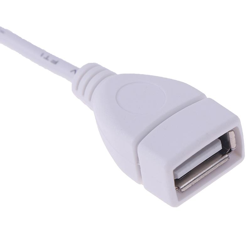 NIEN  1Pc 1m USB Cable with Switch ON/OFF Cable Extension Toggle for USB Lamp USB Fan