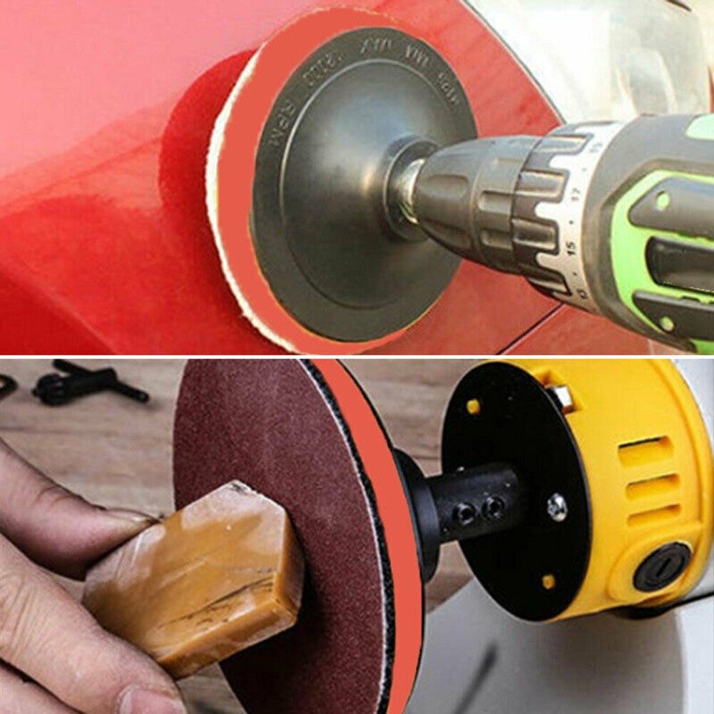 125mm Hook & Loop BACKING PAD for Sanding Discs Angle Grinder Drill Rubber Flat
