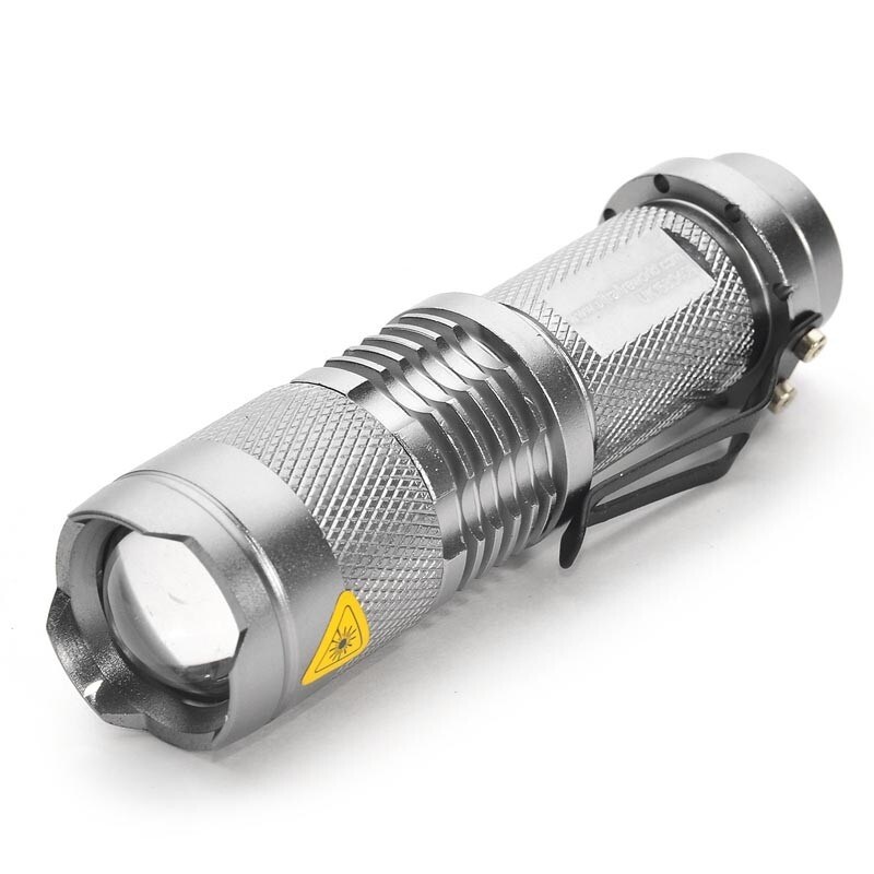 {hot} Ultrafire Mini SK68 Flashlight White light XR-E Q5 LED Flashlight Zoom Torch Lantern LUZ Bulb(1x14500/AA)
