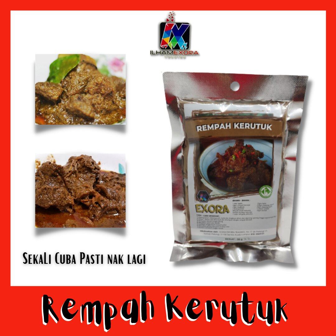 Rempah Kerutuk Warisan Asli Kelantan (Ayam/Daging) / Rempah Kerutub ...