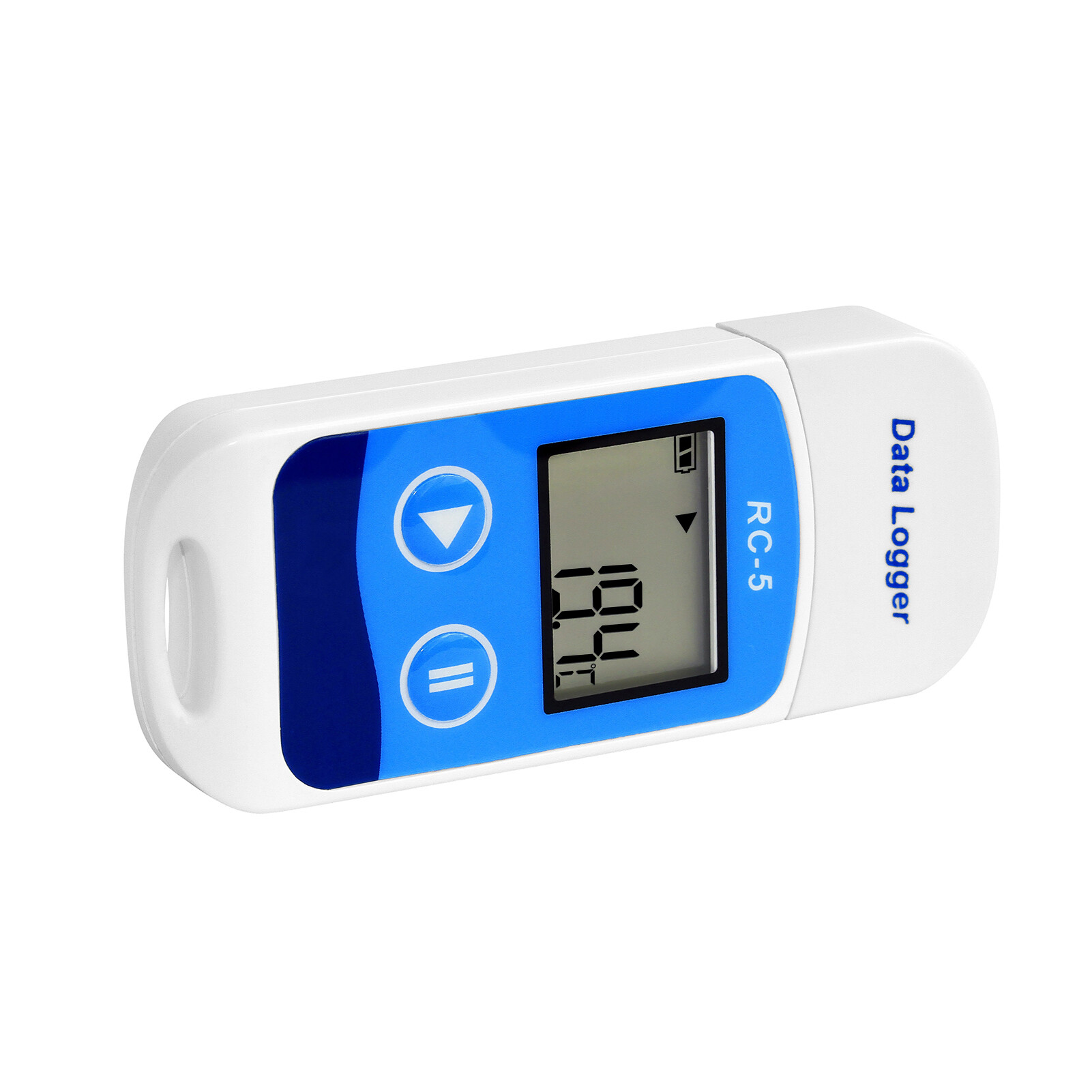Smart Sensor Temperature Data Logger High Accuracy USB Data Recorder 32000 Points LCD Display IP67 Waterproof Industrial Data Loggers for Cold Chain Transportation