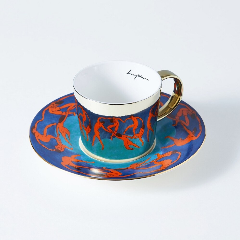 [2022 CAST] LUYCHO Mirror Cup and Saucer Set 240ml Homage Series (Hanri