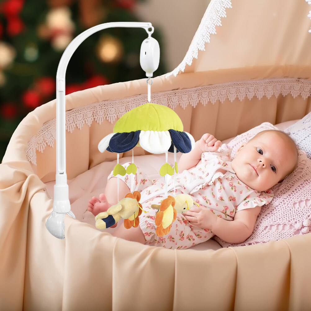 Children's Bed Mobile Holder Baby Bed Claw Mobile Poles Rotating Mobile