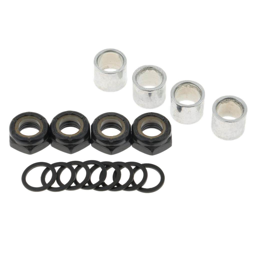 Performance Skateboard Speed Washers Hardware Truck Axle Speed Rings Nuts for 