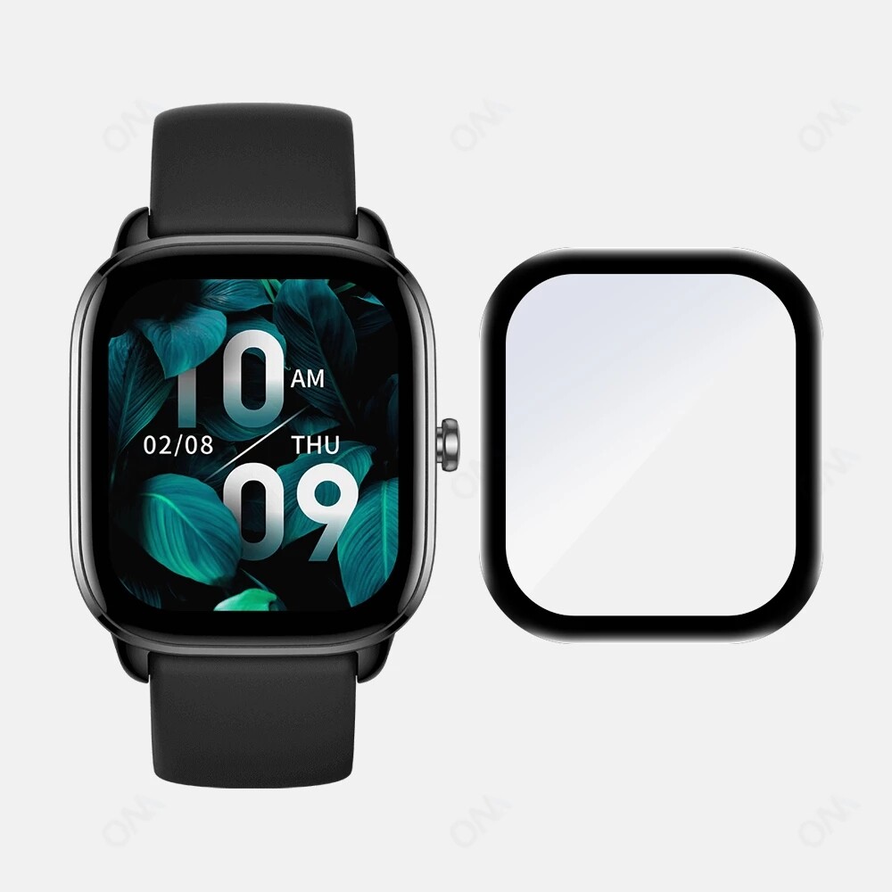 3d pmma screen protector full coverage for huami amazfit gts 4 mini