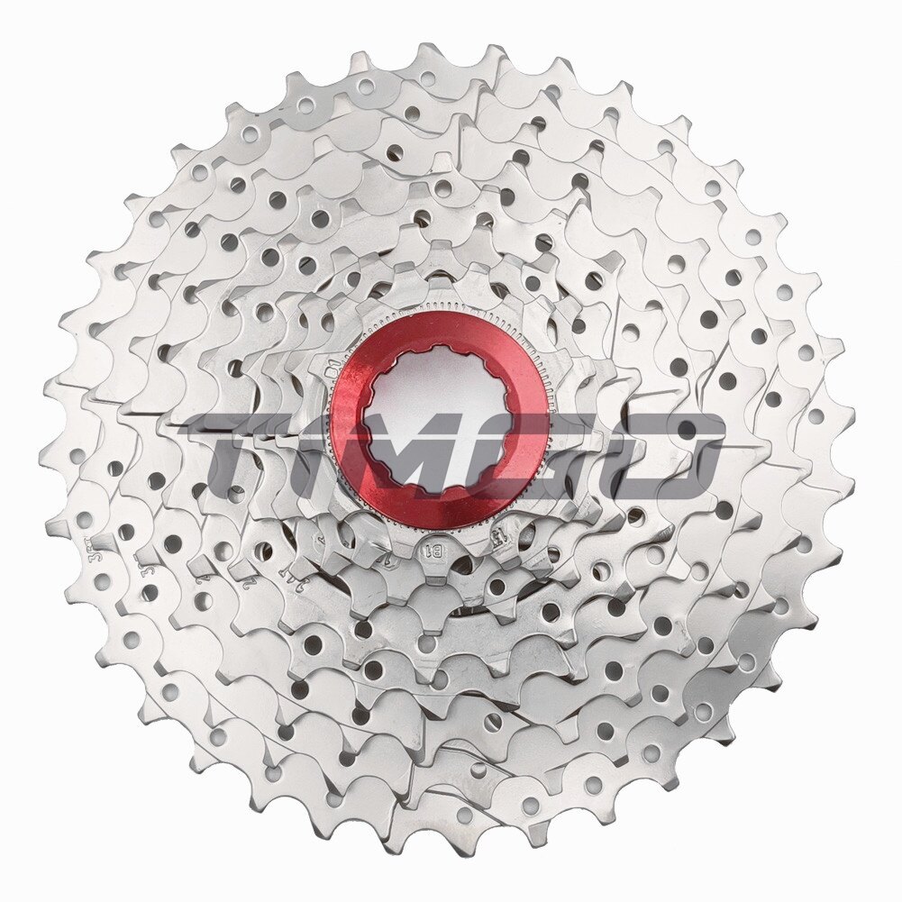 Mtb mountain bike 7/8/9/10 speed cassette cogs gear sprocket red lock ring 12-32t 11-34t 11-36t 11-40t 11-42t 11-50t compatible for shimano altus acera alivio sram