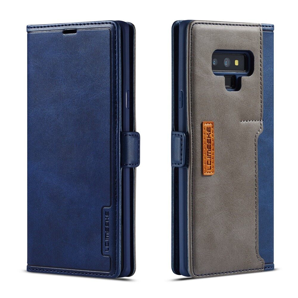 For Samsung Galaxy Note 9 Case Card Slots Flip Cover Cellphone Case Luxury Business Leather Casing