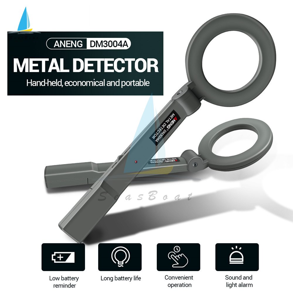 DM3004A Metal Detector High Sensitivity Body Search Tools Portable Handheld Security Super Scanner Tool Finder