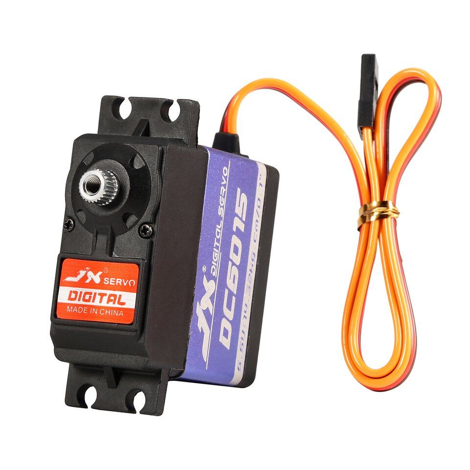 QNSTAR JX DC6015 4.8-6.6V 15KG แรงบิดเกียร์โลหะดิจิตอล Servo สำหรับ RC ...