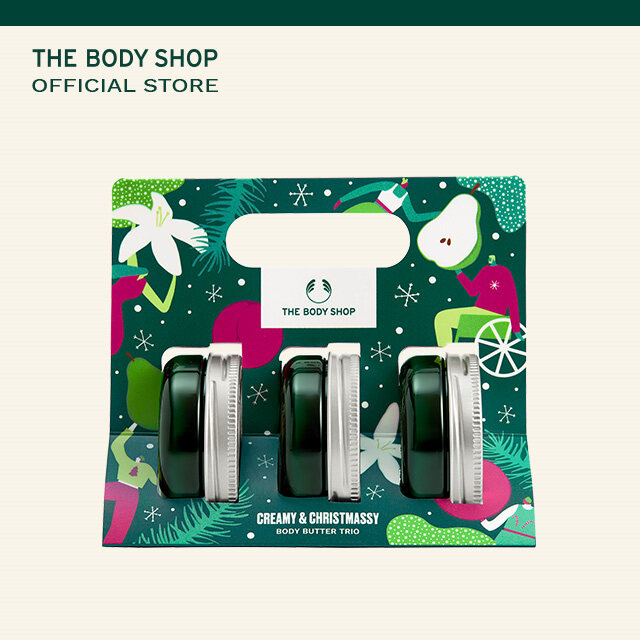 The Body Shop Creamy & Christmassy Body Butter Trio