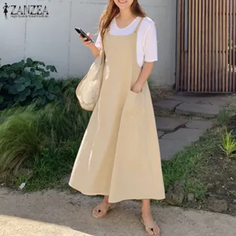 long skirt overalls