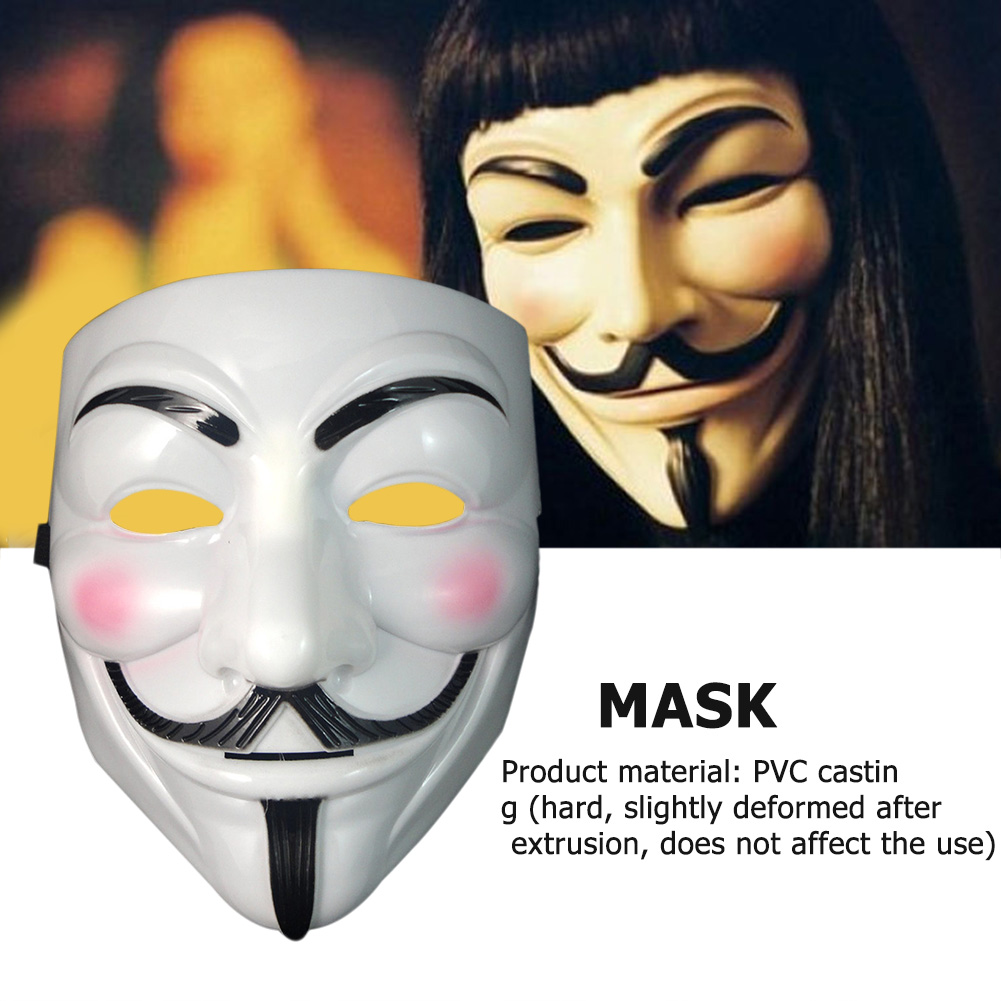 Welcomehome , Mặt Nạ Hacker Giấu Tên Moive V For Vendetta Cho Halloween