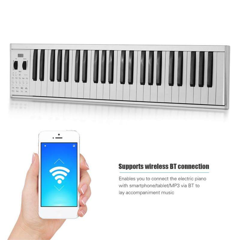 Portable Electronic Keyboard Piano 49 lighted Keys Built-in Speaker with Bag Malaysia