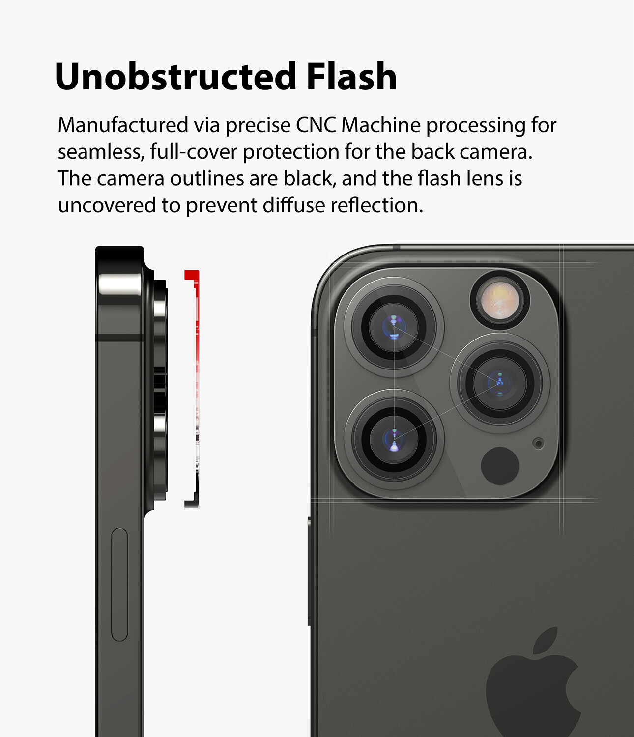 Ringke Tempered Máy Ảnh Glass (3 Gói) Đối Với iPhone 13 Pro Max / iPhone 13 Pro Máy Ảnh Ống Kính Bảo Vệ