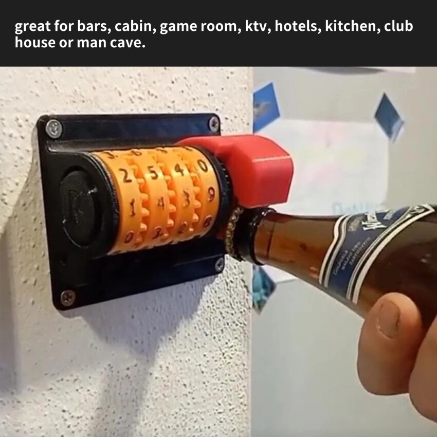 Creative Bottle Opener Automatic Counting Counter Bars Kitchen Beer Soda Drink Cap Opener Accessories Gifts Father'S Day