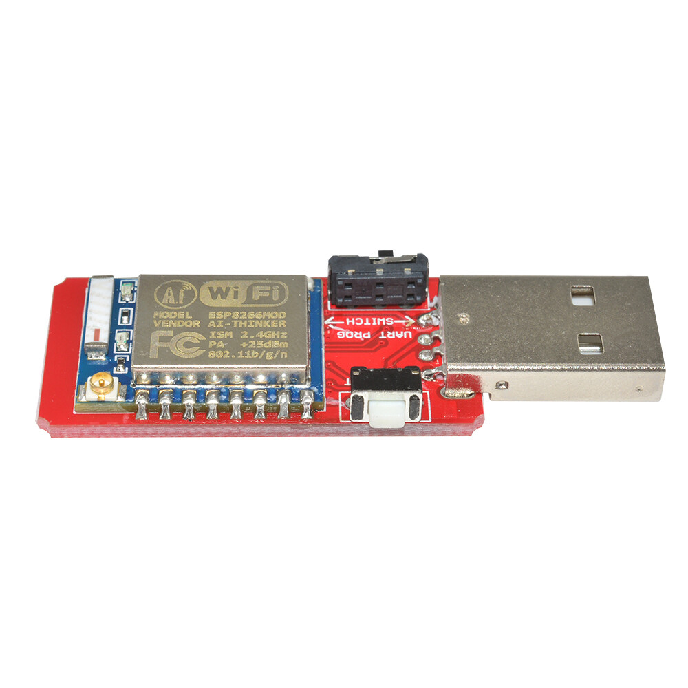 SeasBoat Mô-đun Thu Phát WiFi Nối Tiếp USB Sang ESP8266 ESP-07 ESP07 Tích Hợp Ăng-ten